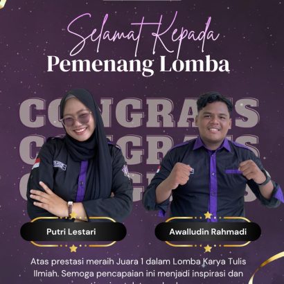 Mahasiswa HES Raih Juara I Lomba Karya Tulis Ilmiah